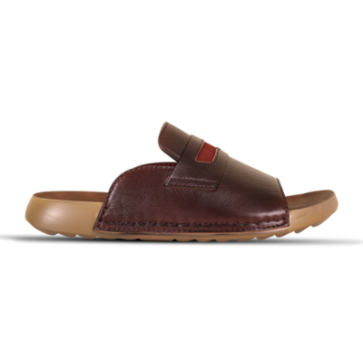 Leather Slide Sandal For Men